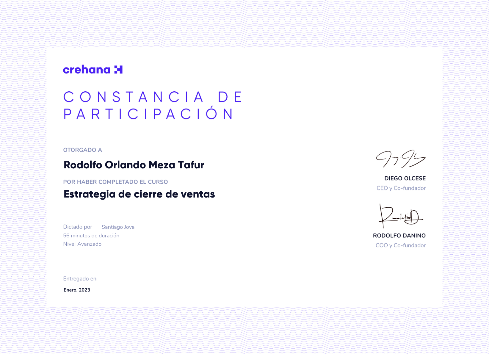 Estrategia de Cierre